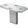 OBO Bettermann KU 7 Base Plate for US 7 Support Post, Hot-Dip Galvanized Steel, 100x100x7 mm 6349102