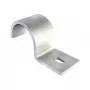 OBO BETTERMANN Type 822 Single-Flap Pipe Clamp 20mm Hot-Dip Galvanized Steel 1014137