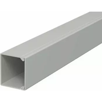 OBO BETTERMANN WDK 30030 Wall and Ceiling Cable Duct 30x30 mm Stone Grey 2 m 6026818