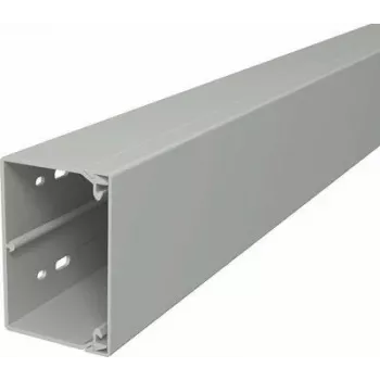OBO BETTERMANN WDK 60090 Wall and Ceiling Cable Trunking 60x90mm Stone Grey 2m 6022006