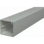 OBO BETTERMANN WDK60060GR Cable Trunking 60x60x2000mm Grey PVC with Bottom Perforation 6025668