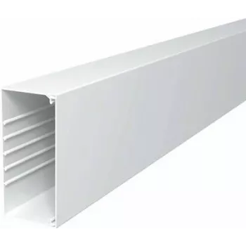 OBO BETTERMANN WDK80170RW Wall and Ceiling Cable Duct 80x170x2000mm PVC Pure White RAL 9010 6191304