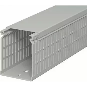 OBO BETTERMANN Wiring Duct LK4 N 80x60x2000mm Grey PVC Slotted Cable Management 6178229