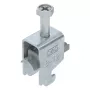 OBO BETTERMANN BS-N1-K-12 FT U-Bolt Clamp, Hot-Dip Galvanized, 8-12 mm, M6 Thread