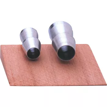 OCHSENKOPF Axe Head Fastening Kit OX E-123-0100, 3-Piece Set (Steel Wedge, Wooden Wedge, Security Screw) for Axe Handle Repair