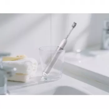 Oclean Ease Pro Silver Electric Toothbrush with Sonic Technology, 5 Brushing Modes, USB-C Charging, IPX7 Waterproof, 180-Day Battery Life