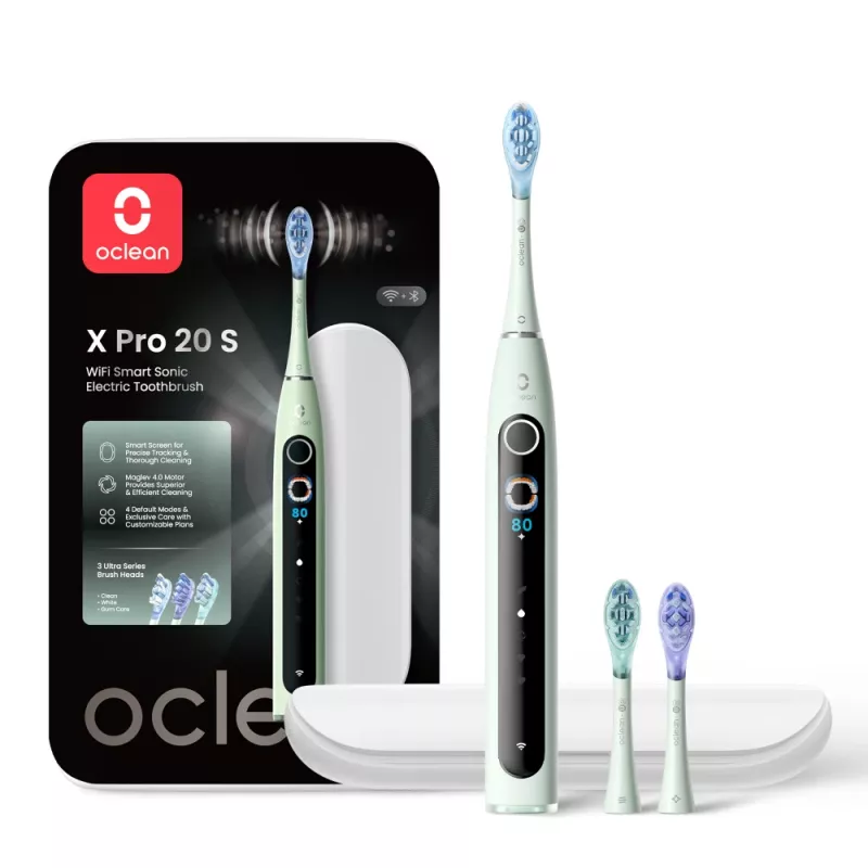 OCLEAN X Pro 20 S Electric Toothbrush Green