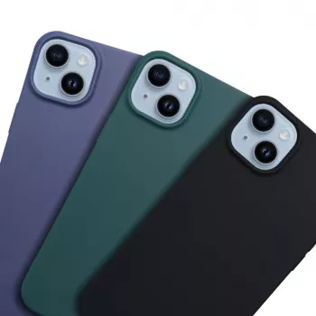 OEM Case for Honor X6c Matt Blue Silicone Back Cover