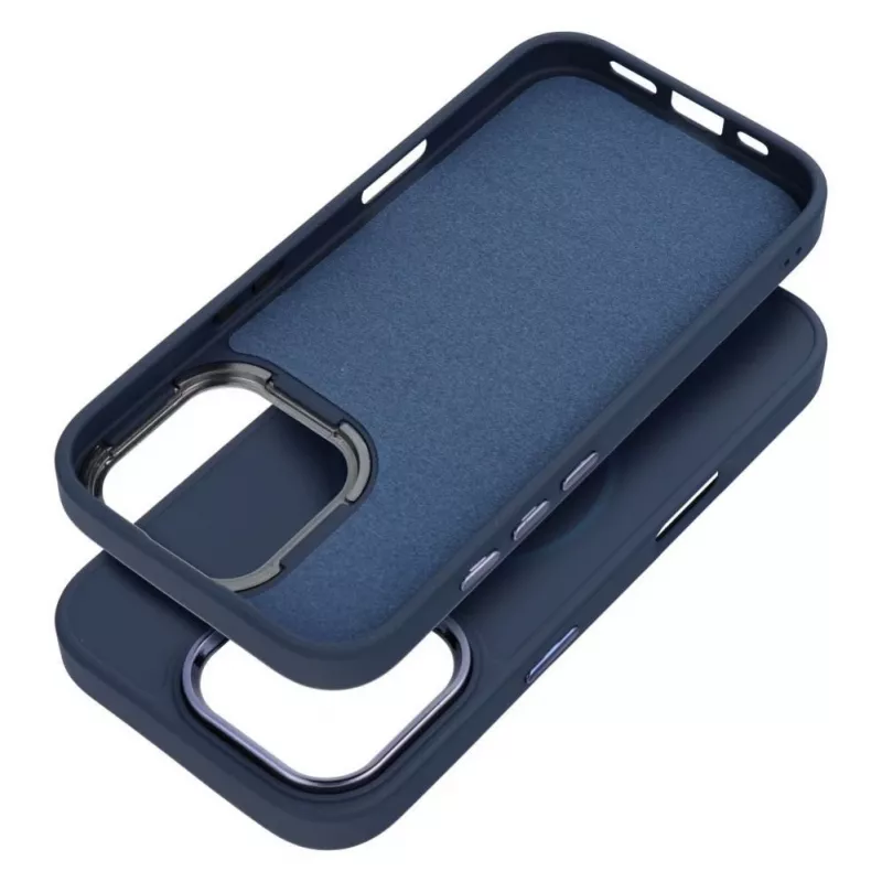 OEM Case for iPhone 13 Mini Frame Mag Cover Compatible with MagSafe Navy Blue