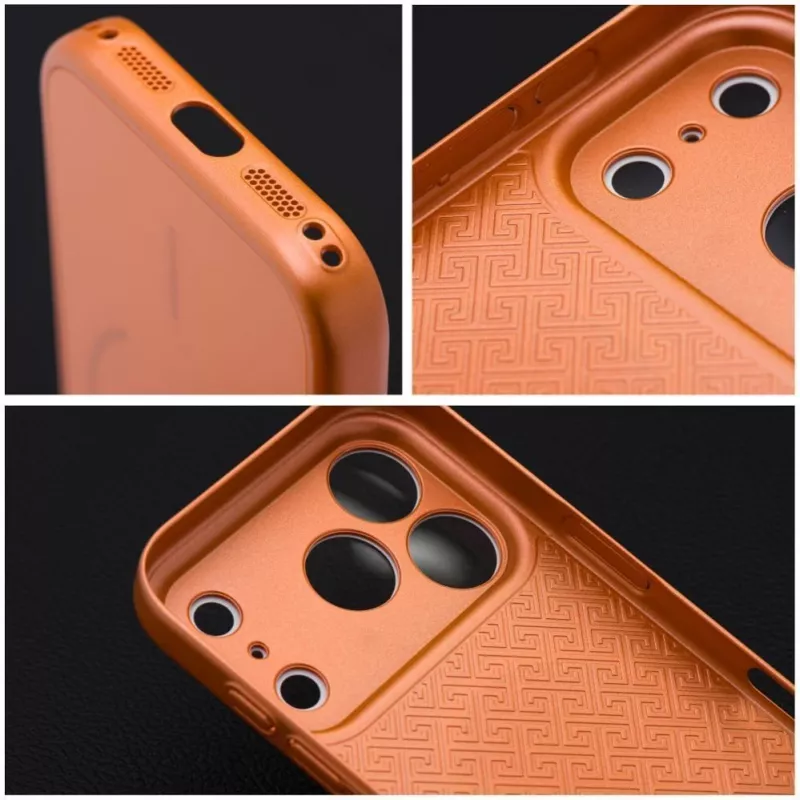 OEM Case for iPhone 17 AIR Make 17 Compatible with MagSafe Orange