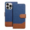 OEM Flip Case for iPhone 16 Pro Max Jeans Book Blue
