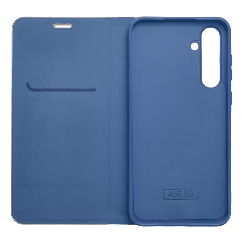 OEM Flip Case for Samsung A54 5G Luna Book Carbon Blue