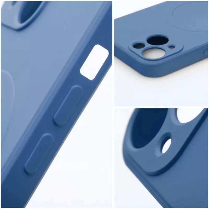 OEM Silicone MagSafe Case for Apple iPhone 16 with Camera Protection - Blue