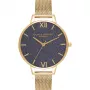 OLIVIA BURTON Wishing Star Women's Watch OB16GD75 - 34 mm Rose Gold Stainless Steel Mesh
