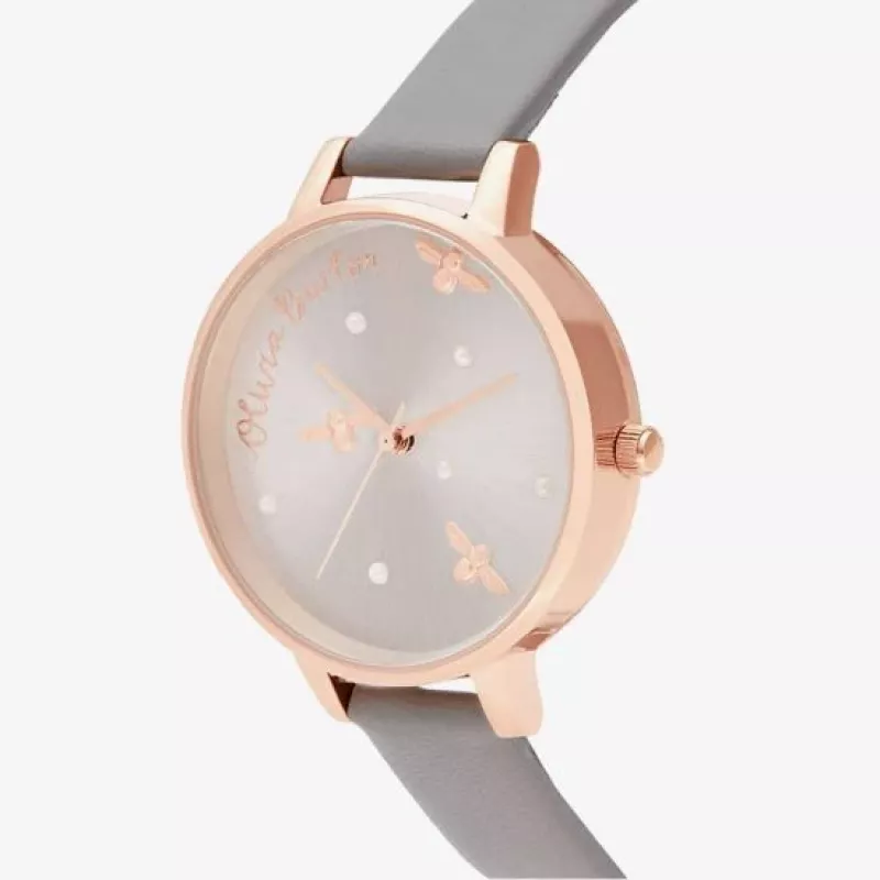 OLIVIA BURTON Wishing Star Women's Watch OB16PQ03 34 mm Rose Gold