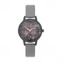 OLIVIA BURTON Women's Abstract Floral Watch OB16AD50 - 30 mm Rose Gold Stainless Steel