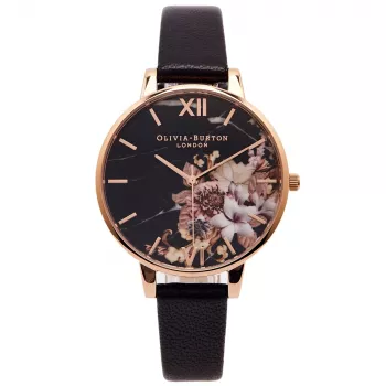 Olivia Burton Women's Celestial Watch OB16CS01 - 38mm Rose Gold Stainless Steel Mesh Strap