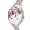 OLIVIA BURTON Women's Meant To Bee Quartz Watch OB16MF09 38 mm Rose Gold Stainless Steel Mesh