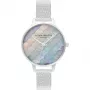 Olivia Burton Women's OB16US46 Watch 34 mm Silver Stainless Steel Mesh