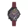 OLIVIA BURTON Women's Watch OB16AD44 Grey Leather Strap 34mm