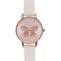 OLIVIA BURTON Women's Watch OB16MB16 30 mm Rose Gold Stainless Steel Mesh