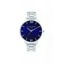 Olivia Burton Women's Watch OB16SH02 40 mm Rose Gold Stainless Steel Case Grey Leather Strap