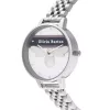 Olivia Burton Women's Watch OB16VS07 (34 mm) - Rose Gold Tone Stainless Steel Case, Grey Leather Strap