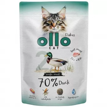 Ollo Cat Pouch No. 2 Duck 85 g - Complete Wet Food in Sauce