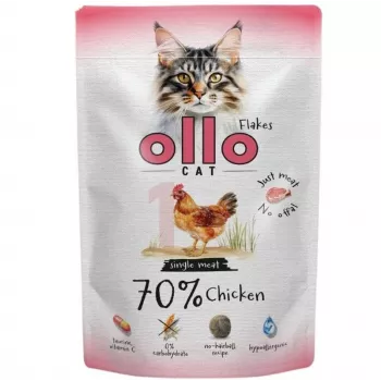 Ollo Wet Cat Food Pouch Chicken 85g