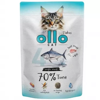 Ollo Wet Cat Food Pouch No. 4 with Tuna, 85 g
