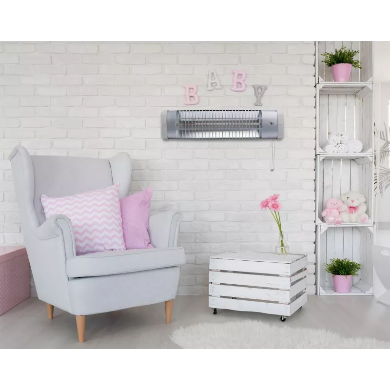 OLYMPIA BR 60 Infrared Baby Heater – 600W, Wall-Mounted, IPX4 Splashproof