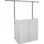OMNITRONIC Compact Mobile DJ Stand Set with Cover & Overhead Frame (20001040)