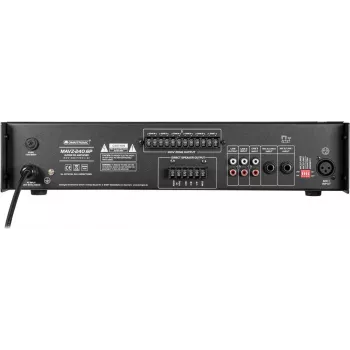 OMNITRONIC MAVZ-240.6P 240W 6-Zone PA Mixing Amplifier with Bluetooth, USB, SD 80709789