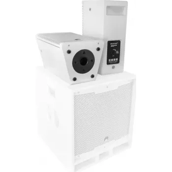 OMNITRONIC MAXX-1206 2-Way Top Speaker 6.5 inch Pair White 11039064