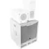 OMNITRONIC MAXX-1206DSP 2.1 Active Subwoofer System 12 inch White 11039065