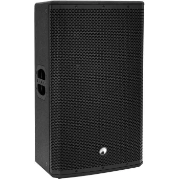 OMNITRONIC PAS-215A MK4 Active 2-Way Full-Range PA Speaker with DSP and Bluetooth, 15 inch Woofer, 500W RMS, Black 11039557
