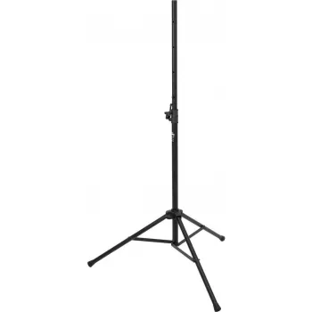 OMNITRONIC ROD-1283 Speaker Tripod Stand, Height 100-180 cm, Load 30 kg, 35 mm Adapter, Steel, Black 11039106