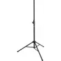 OMNITRONIC ROD-1283 Speaker Tripod Stand, Height 100-180 cm, Load 30 kg, 35 mm Adapter, Steel, Black 11039106