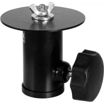 OMNITRONIC SPA-10EU Stand Adapter M8 for 35mm Stands - Black Steel 60004609