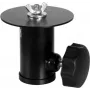 OMNITRONIC SPA-10EU Stand Adapter M8 for 35mm Stands - Black Steel 60004609