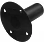 OMNITRONIC Speaker Stand Mounting Flange 35 mm, Steel, Black, Recessed (6000450N)