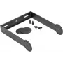 OMNITRONIC Swivel Bracket for PAS-210/210A MK4 Speaker Wall Mount, Steel, Black, 10 kg Load 11039573