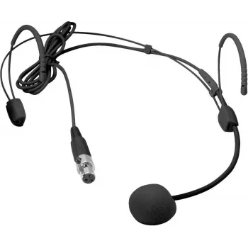OMNITRONIC UHF-600 Head-Worn Condenser Microphone, Black 13063610