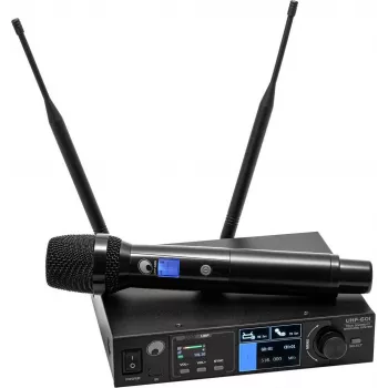 OMNITRONIC UHF-601 Single-Channel UHF Wireless Microphone System 823-832/863-865 MHz 13063600