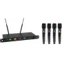 OMNITRONIC UHF-604 4-Channel UHF Wireless Microphone System 520-554 MHz 13063605