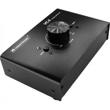 OMNITRONIC VC-11 Passive Volume Controller, Stereo RCA, Black 10355796