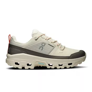 ON Cloudrock Low Waterproof Men's Hiking Shoes Ivory/Ivory