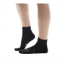 ON Core Run Sock Mid 2P Black
