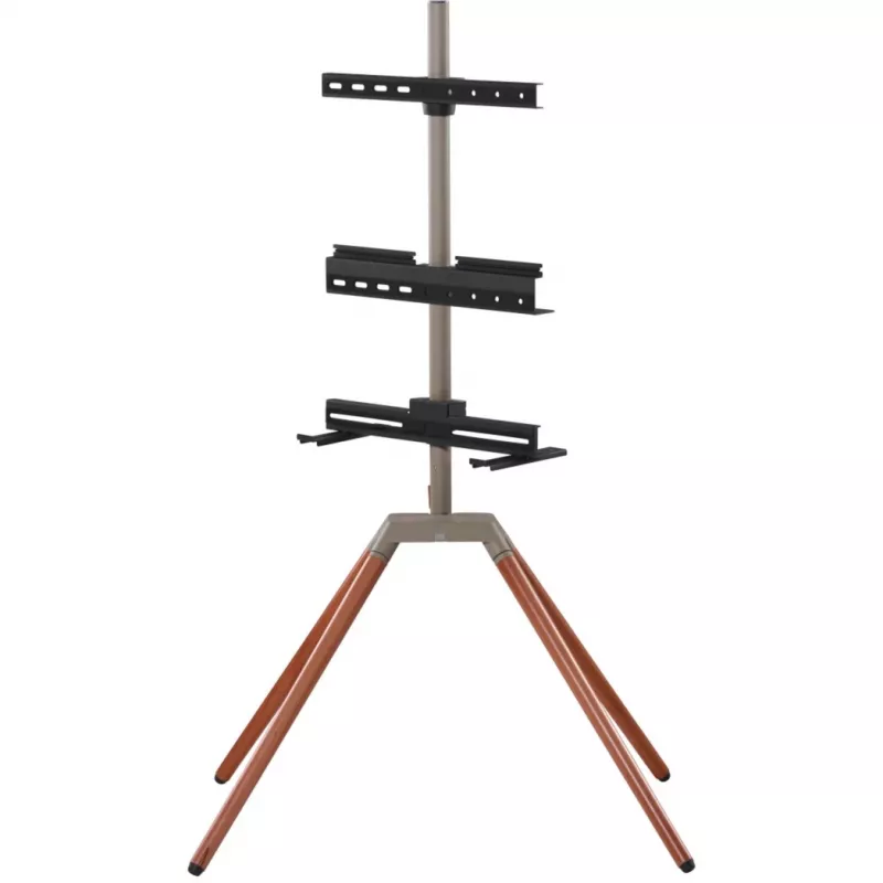 ONE FOR ALL Universal TV Stand Quadpod for 32-65 inch TVs, 30kg, VESA 400x400, Black