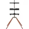 ONE FOR ALL Universal TV Stand Quadpod for 32-65 inch TVs, 30kg, VESA 400x400, Black